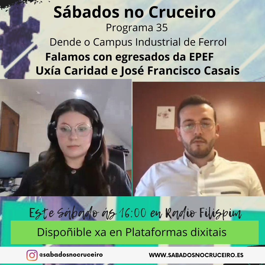 Falamos de Eficiencia Enerxética con Uxia Caridad e José Francisco Casais